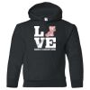 18500B Youth Heavy Blend Hooded Sweatshirt Thumbnail